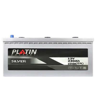 Автомобільний акумулятор PLATIN Silver MF (D6) 230Ah 1550A R+ 72520833